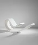 "Dondolo" chair by Franca Stagi and Cesare Leonardi, circa 1969, Fiberglass, offered Jun 2017