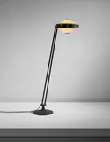 Adjustable floor lamp, model no. 4067 by Stilnovo, circa 1961, Painted brass, painted steel, acrylic, sold Jun 2017