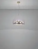 "Moon '69" ceiling light, model no. 2130 by Gino Sarfatti, circa 1969, Painted aluminum, acrylic, sold Jun 2017