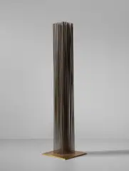"Sonambient" sounding sculpture by Harry Bertoia, circa 1970, Beryllium copper, bronze, sold Dec 2017