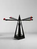 Yonel Lebovici, Prototype "Métronome" lamp, circa 1984, Plastic, lighting components