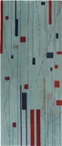 Steven Holl, "Sketch" carpet, from Museum Tower, New York, 1987, Wool