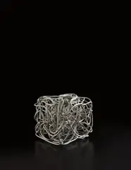 Untitled by Forrest Myers, circa 1989, Aluminum, offered Dec 2017