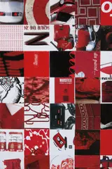 Guy Limone, "Tapisserie Rouge", 1998/2009, Collage on heavy wove paper