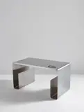 Maria Pergay, "Pliée" low table