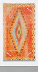 Kour Pour, Tetris, 2011, acrylic on canvas laid on panel