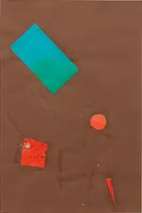 Sterling Ruby, DRFTRS (4415), 2013, collage and paint on paper