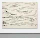 Lucien Smith, A River Runs Through It, 2013, enamel on canvas