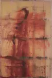JPW3, Face of Smoke, 2014, wax and ink on canvas