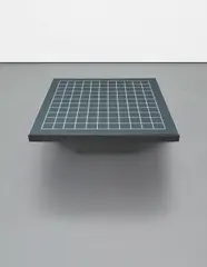 Sol LeWitt, Table, 1967, wood and acrylic with glass top