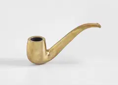 Sherrie Levine, Une Pipe, 2001, cast copper alloy