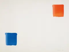 Untitled by Lee Ufan, 2004, gouache on paper, sold Feb 2016