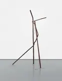 Tatiana Trouvé, Untitled, 2007, metal, epoxy paint and leather