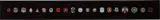 Trevor Paglen, Symbology, 2007, 20 fabric patches, in artist's frame