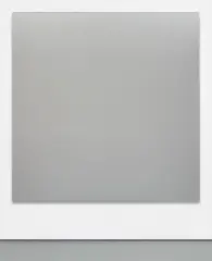 Henry Codax, Untitled (Silver), 2014, acrylic on canvas
