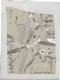 Jutta Koether, Untitled (Mylar Drawing), 2006, mylar on cardboard