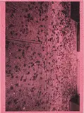 Adam McEwen, Untitled, 2014, inkjet printed sponge, mounted on aluminum panel