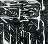 Raha Raissnia, Untitled, 2005, oil on canvas