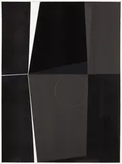 Untitled (grey #3) by Garth Weiser, 2007, acrylic, gouache, graphite and flashe on paper, offered Feb 2016