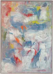 Artex Painting by Dan Rees, 2012, oil on canvas, in artist's frame, sold Feb 2016