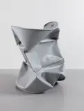 Dylan Lynch, Bent Steel, 2013, acrylic on steel