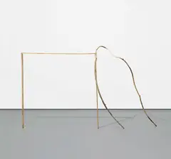 Gedi Sibony, A Sense of The, 2006, sticks, plywood, wood glue, and wood filler