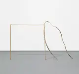 Gedi Sibony, A Sense of The, 2006, sticks, plywood, wood glue, and wood filler