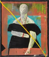 Madame de Sade #4 by Max Coyer, 1984, oil on canvas, offered Feb 2016