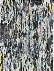 Andrew Kuo, Forest (Bright), 2007, acrylic on canvas