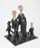 Will Ryman, Businessman, 2008, epoxy, resin, steel and paint