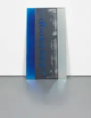 Aaron Young, Eastwood Royale (still smokin'), 2007, silkscreen on custom distorted mirror