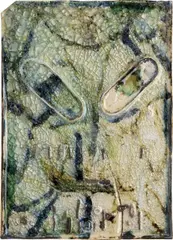 Tam Van Tran, Untitled, 2012, glass on ceramic