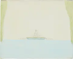 Hiroshi Sugito, Untitled, 1997, acrylic and graphite on canvas