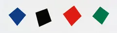 Blue/Black/Red/Green by Ellsworth Kelly, 2001, colored lithograph, sold Feb 2016