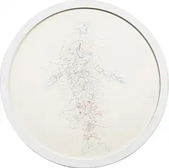 Bryan Crockett, Hope, 2002, colored pencil and graphite on paper, in artist's frame