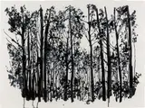 Kristen Everberg, My Name is Ivan (After Tarkovsky), 2008, oil and enamel on paper