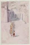 Douglas Pérez Castro, Retoños, 2007, watercolor and pencil on paper