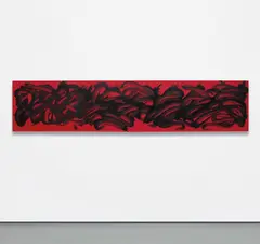 David Reed, 288, 1989-90, oil and alkyd on linen