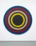 ACHTERFEBRUARZWEITAUSENDUNDSIEBEN (February 8, 2007) by Ugo Rondinone, 2007, acrylic on linen, Plexiglas plaque with caption, offered Feb 2016