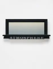 Neil Jenney, Atmosphere, 1977-85, oil on panel, in artist's frame