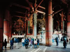 Todai-Ji Interior, Nara by Thomas Struth, 1999, chromogenic print, offered Feb 2016