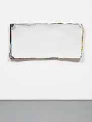 Klara Lidén, Untitled (Poster Painting), 2007-10, found posters, blank poster paper and wheat paste