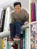 Maurizio Cattelan, Mini-me, 1999, resin, rubber, fabric, hair and paint media