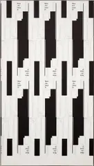 Michael Riedel, Untitled (New Jersey), 2012, silkscreen on honeycomb panel