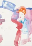 Elizabeth Peyton, Prince Harry, 1998, watercolour and pencil on paper
