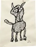 Jean Dubuffet, Chien