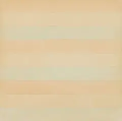 Untitled by Agnes Martin, 1977, watercolor and graphite on paper, sold May 2016