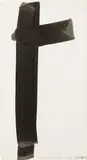 Pierre Soulages, Untitled: For Rudo et Hannalore