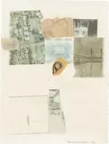 Robert Rauschenberg, Untitled, 1972, solvent transfer and paper collage on paper