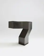 Tony Smith, Mistake, 1963-1998, cast bronze with black patina